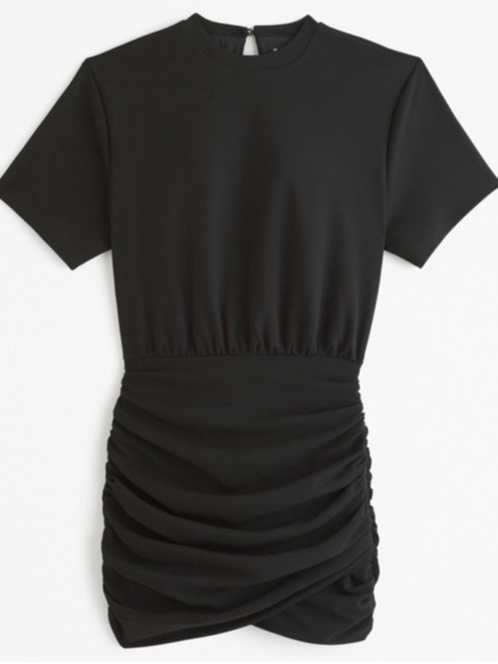 Abercrombie & Fitch Black Mini Dress Size Large
